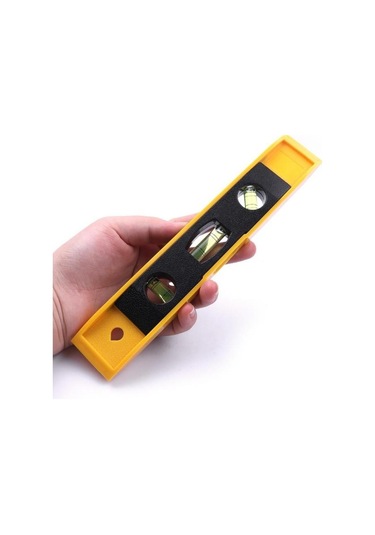 Su Terazisi Mini Eğim Ölçen Terazi Mıknatıslı Çok Amaçlı 22cm Yüzey Ölçümü