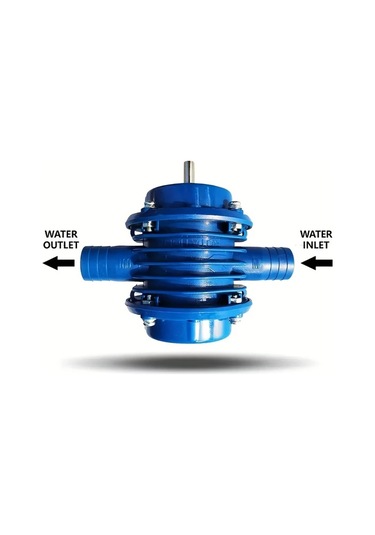 Motion003 Mavi Bir Yuksek Verimli Agir Hizmet Tipi El Matkabi Pompasi Kendi Kendine Emis Paslanmaz Celik Muhendislik Plastikleri 350w Uyumlu