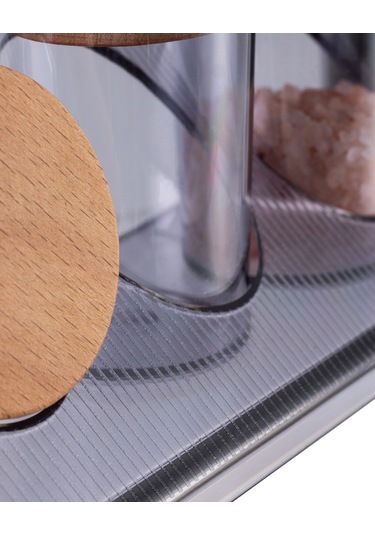 Madame Coco Salvi 4'lü Baharatlık Seti - Füme Gri