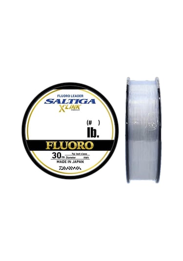 Daiwa Saltiga X Link 30m Fluorocarbon Misina 0,43mm 25lb