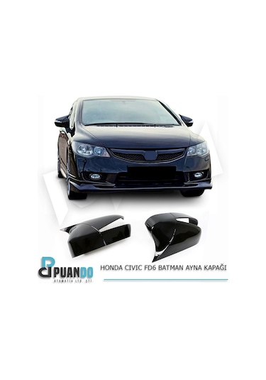 2006-2011 Honda Cıvıc Fd6 Batman Yarasa Ayna Kapağı