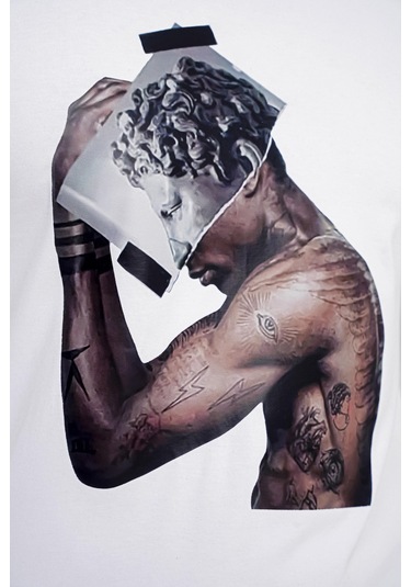 Ts 862 T-shırt Beyaz Klasik Beyaz