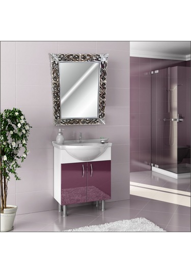 45X60Cm Eskitme Gümüş Işleme Rustik Boy Banyo Duvar Salon Aynası Gümüş