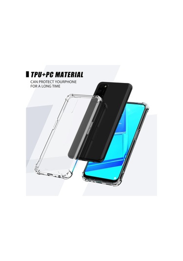 Oppo A72 Kilif Köse Korumali Seffaf Silikon Kapak 469084340