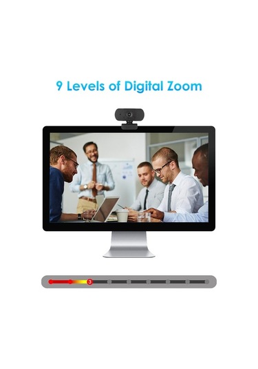 Novahub 1080p Hd Usb Web Kamera - Yerleşik Mikrofonlu, Bilgisayar Ve Laptop İçin Kolay Kullanım, Optimize Edilmiş Model