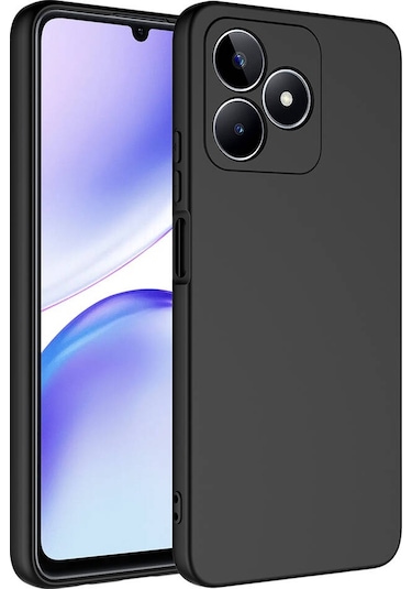Adige Realme C53 Kılıf Lansman İçi Kadife Silikon