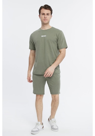 Bella Dossi Erkek Şortlu Takim Sleep Haki