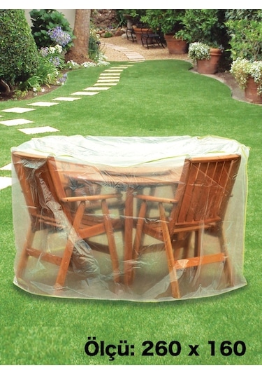 Homaks Mobilya Koruma Örtüsü 260x160 CM Şeffaf