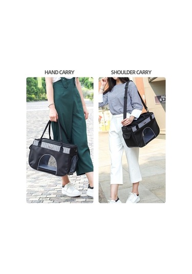 Novahub Mg-861 Dodopet Outdoor Pet Çantası 600d Polyester Siyah - Beden L Siyah Siyah