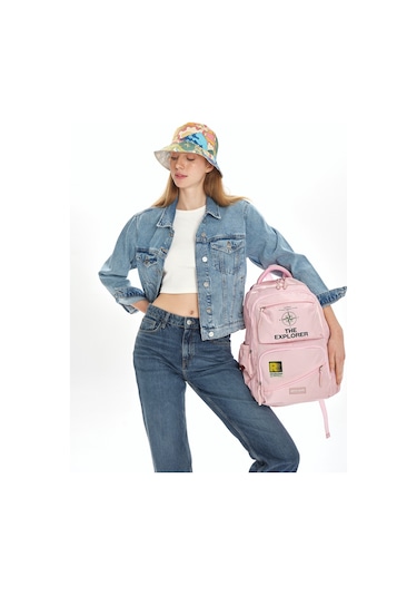 Pierre Cardin Sırt Çantası 07pc18117 Pembe