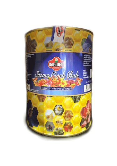 Süzme Çiçek Balı Teneke (3700 G)