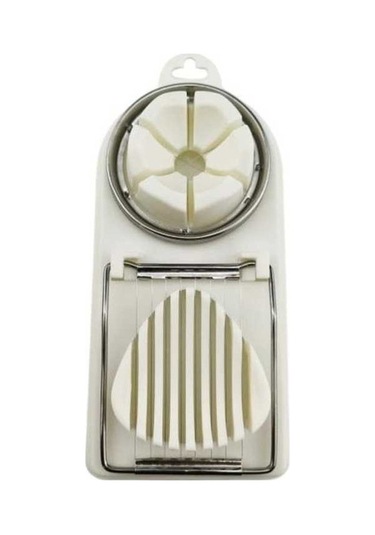 Fastbuy 3'ü 1 Arada Yumurta Kesici, Beyaz, Asılı Delikli, Bpa Ayrılabilir, Mutfak Malzemesi Beyaz