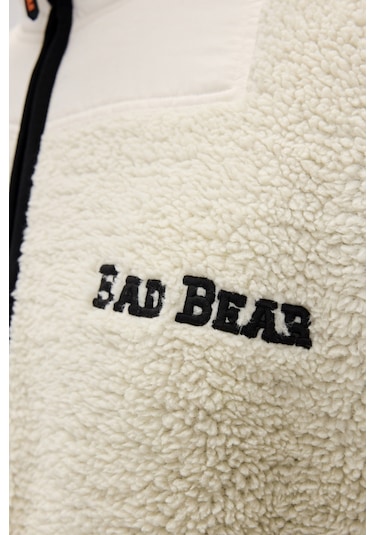 Galvin Beyaz Erkek Full-zip Polar Sweatshirt Beyaz