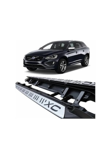 Volvo Xc60 Makyajlı Yan Basamak Koruma 2015-2018 Oem Tip