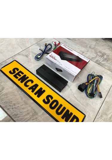 Pioneer Gm-1004 Mini Anfi 4 Kanal Compact 400watt Class Fd