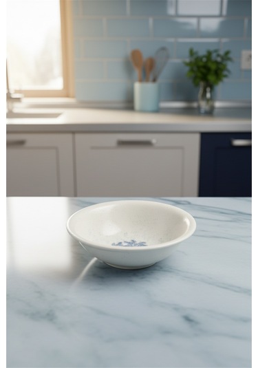 6'lı Valencia Salata Kasesi 22cm Dijital Valeria-b Rinart Krem