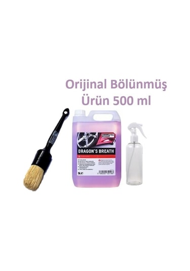 Valet Pro Dragons Breath Bölünmüş 500 ML + Kalın Detay Fırça