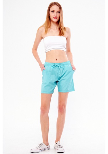 Fantasy Kadın Mint Yeşili Hızlı Kuruyan Deniz Şortu Edy6110my Mint Yeşili