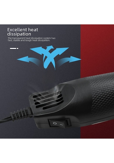 Yaozixa 110v Amerikan Standardı Düz Fişli Mavi Isı Makinesi - Heat Shrink Film, Soft陶, Gövde Tozu İçin Dıy El Aleti