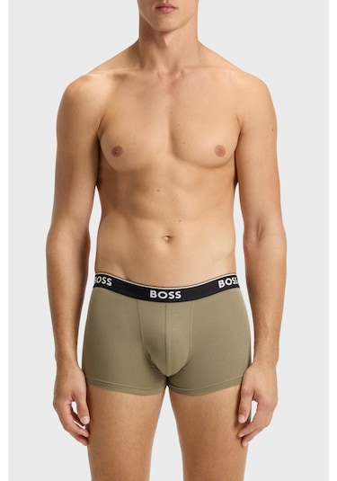 Boss Erkek Boxer 50554443 246 Siyah-haki-siyah Siyah-haki-siyah