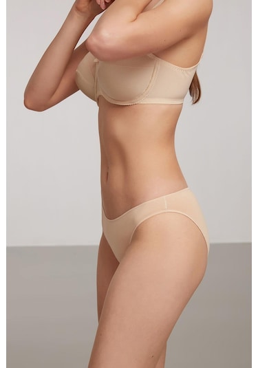 Kom Nelly Ten Balenli Telli Toparlayıcı Sütyen Ten