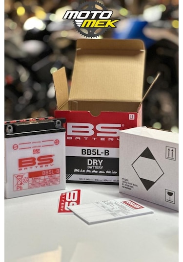 Bs Battery Bb5l-b Motosiklet Aküsü 12v 5ah Bakımsız Güçlü Performans