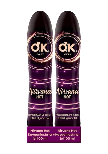 Nirvana Hot Uyarıcı Jel 2'li Set 200 Ml
