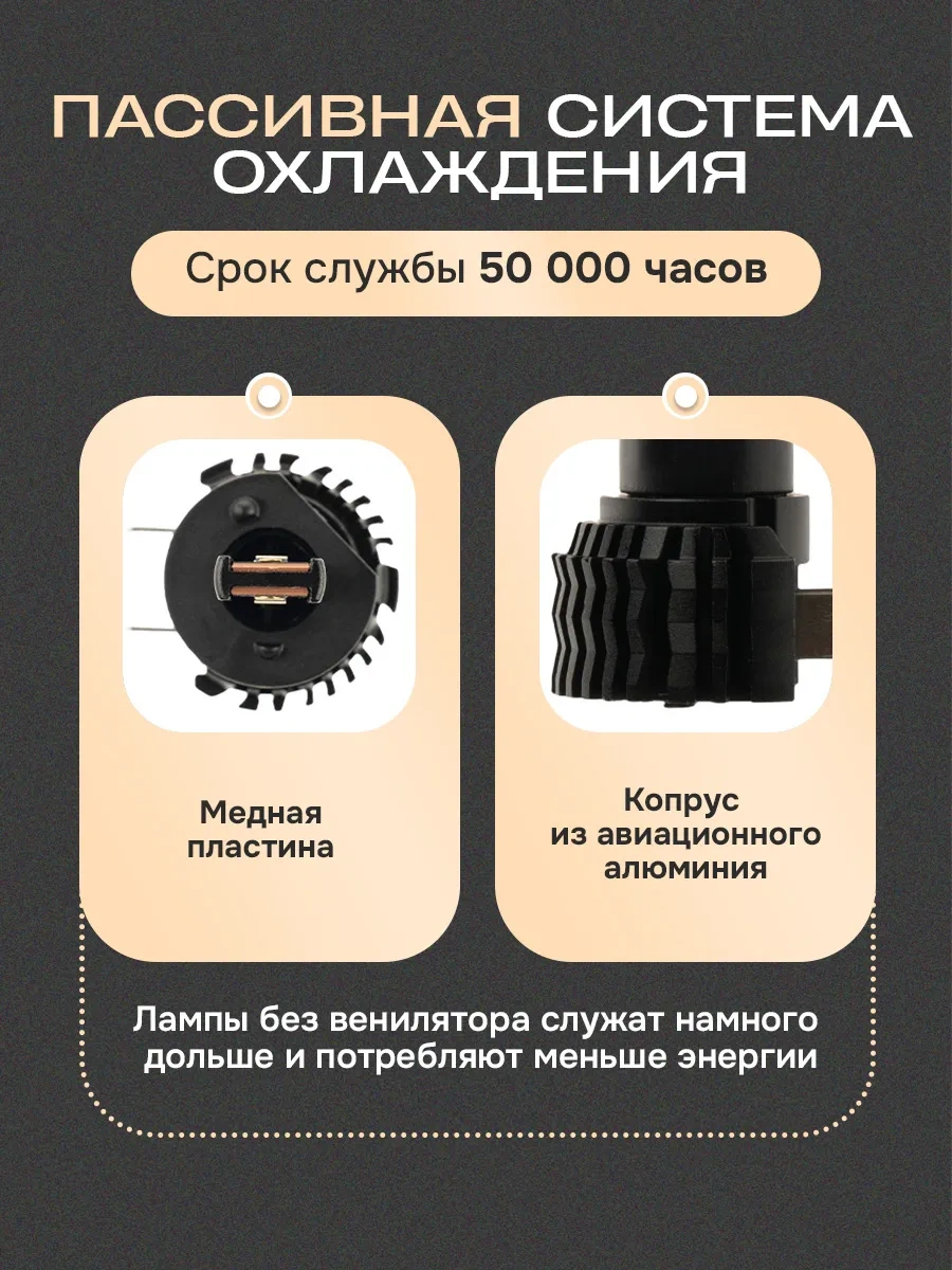 Predator Light H7 Led Ampuller 55w Fan Yok 394257853