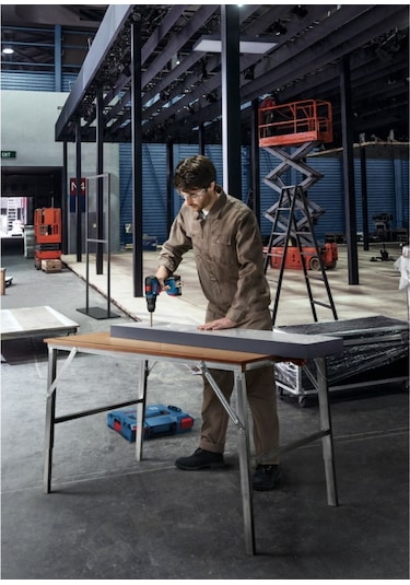 Bosch GSR 18V-50 2.0Ah Çift Akülü Delme Vidalama Makinesi - 06019H5000