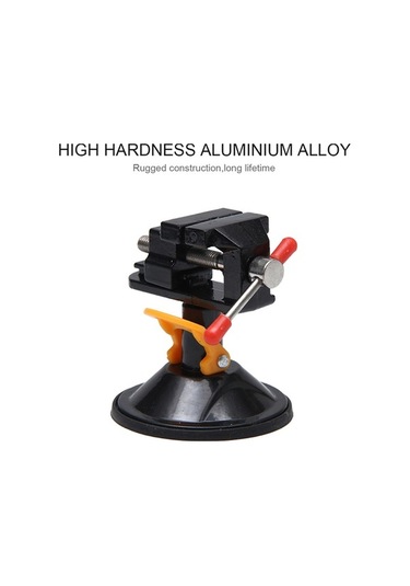 Tongxida Alüminyum Mini Sırtlı Sıkıcı, 360 Döner Baş, 12-55mm, Siyah, Ev/tamir Çalışmaları