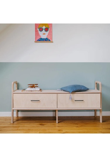 Woodesk Cadre, Ahşap, Dolap Ve Konsol, 140x60, Natural Renk