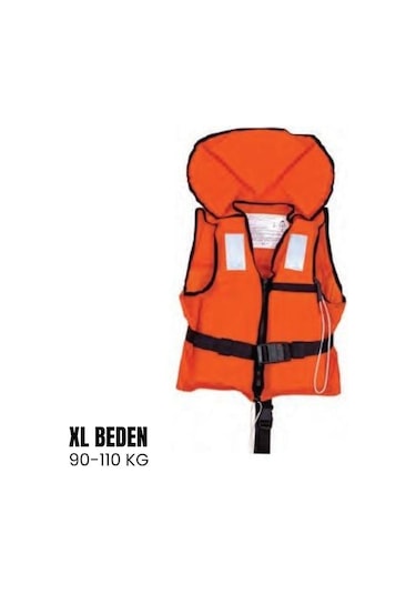 Holdman Yetişkin Can Yeleği Yakalı 90-110 Kg - Xl-1422
