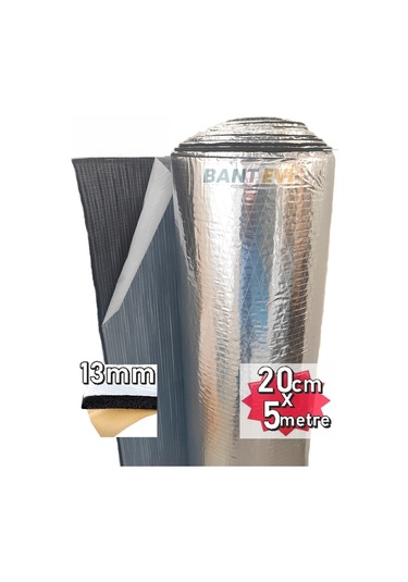 Folyolu Kauçuk Sünger 13mm 20cmx5m Araç Oto Ses Isı Yalıtımı