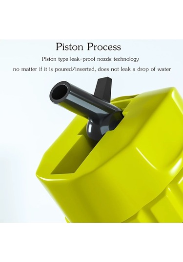 Enlee Rr10 Fda Sertifikalı Bpa Içermeyen Kamp Bisiklet Fitness Spor Salonu Sızdırmaz Kapaklı Bisiklet Su Şişesi - Siyah