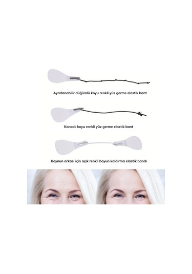 Yüz Kaş Ve Boyun Gerdirme Bant Seti Tdrtr
