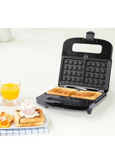 Goldmaster GM-7452 Trimax 800 W Mini Tost ve Waffle Makinesi