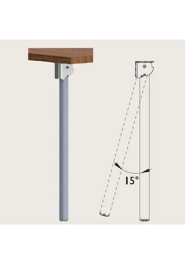 Gürçayhırdavat Katlanır Masa Ayağı 11.503 4'Lü