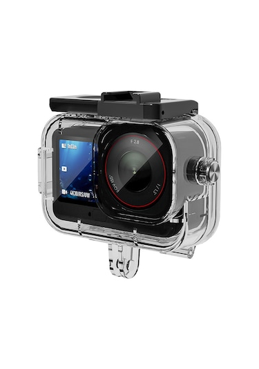 Dji Osmo Action 6 Uyumlu Su Geçirmez Kılıf Housing Siyah