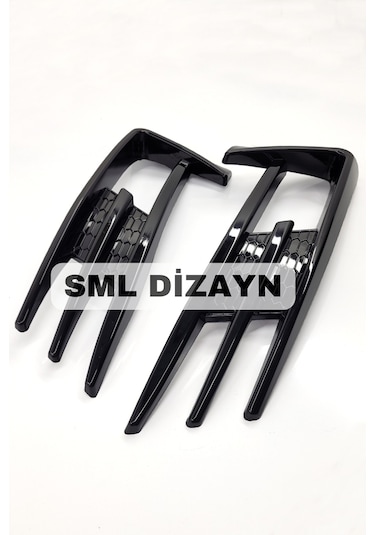 Golf 7 Sis Çerçevesi Parlak Siyah