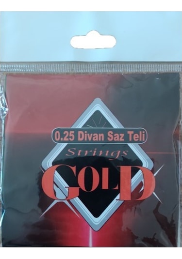 Gold 0.25 Divan Saz Teli