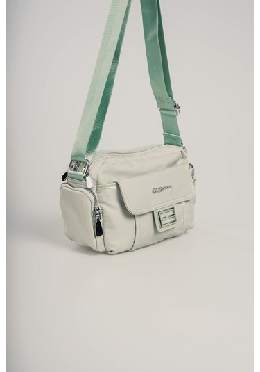 Ççs Kadın 17890 Omuz Çantası Yeşil