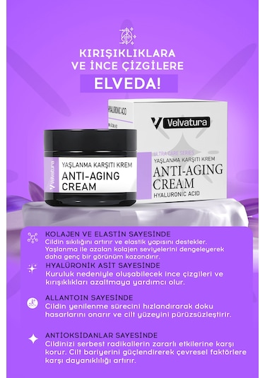 Velvatura  Bakım Kremi 45 ML