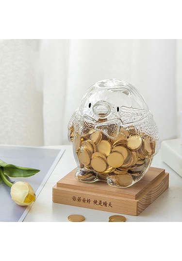 Dolıty Para Tasarrufu Pot Kavanoz Masa Üstü Dekorasyon Heykel 12cmx11,5cm