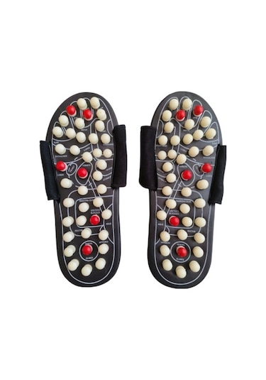 Ayak Masajı Akupunktur Terliği 38-39 Numara Çok Renkli