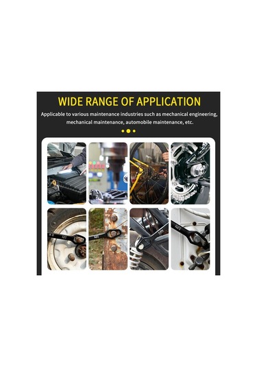 Universal Anahtarı Çift Kafalı Çok Fonksiyonlu 6-22mm Go5060746