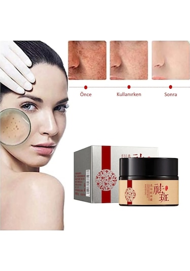 Bioaqua Porselen Görünümü Beyazlık ve Pürüzsüzlük Etkisi Çil ve Leke Karşıtı Krem 30 G