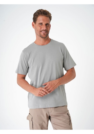 Mecanık Casual Neo Organic T-shirt-gri - Xxl