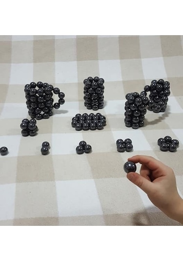 Bilye Şeklinde Manyetik Mıknatıs Bilya Stres Topu 25'li