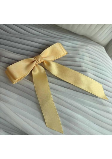 Fiyonk Şeklinde Saç Tokaları Sıcak Kız Uzun Kurdele Fiyonk0004 Diğer