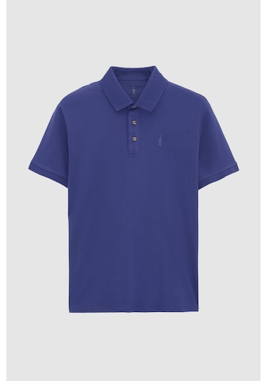 Twn Slim Fit Mor Pike Dokulu T-shirt 4ec146011784m M01